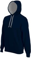 MEN'S CONTRAST Kapucnis felső SWEATSHIRT Navy/Fine Grey